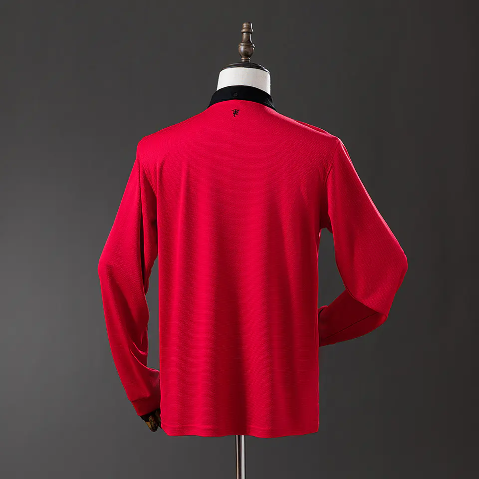 2013-14 Manchester United Home Long Sleeve Jersey 2