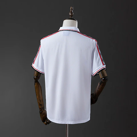 1998-00 Manchester United White Jersey