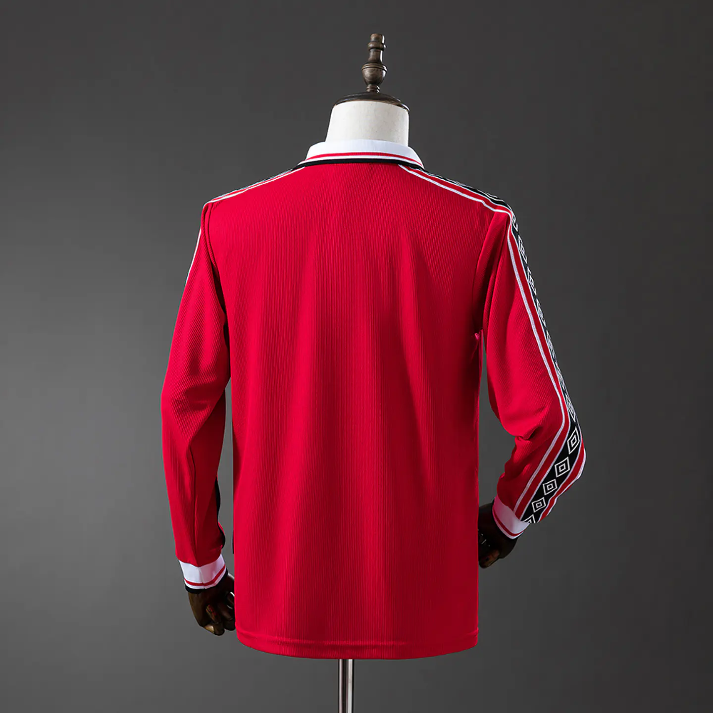 1998-00 Manchester United Home Long Sleeve Jersey 2