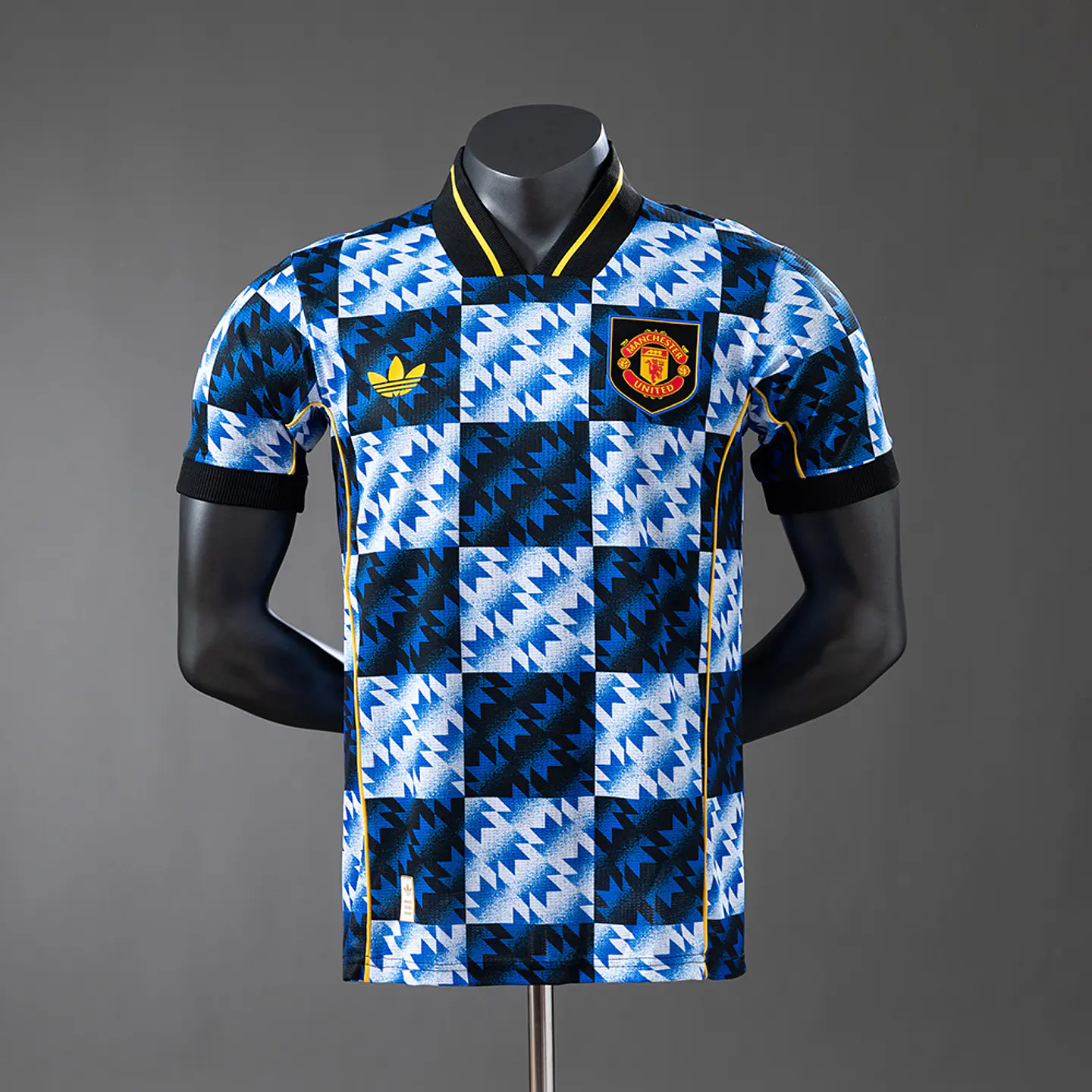 2025-26 Manchester United Blue Pre-Match Player Edition Jersey 1