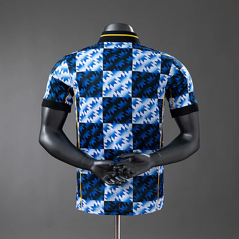 2025-26 Manchester United Blue Pre-Match Player Edition Jersey
