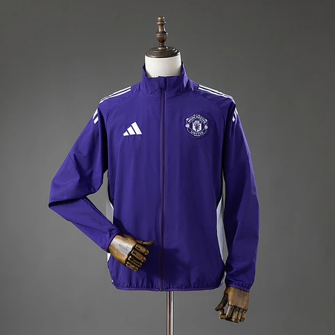 2025-26 Manchester United Purple Training Jacket