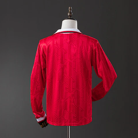 1992-94 Manchester United Home Long Sleeve Jersey