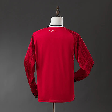 2025-26 Manchester United Home Long Sleeve Jersey