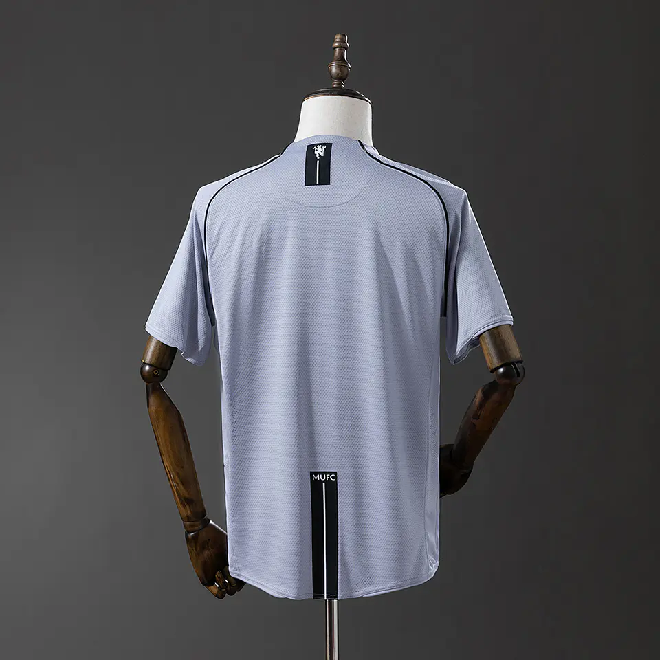 2007-08 Manchester United Grey Goalkeeper Jersey 2