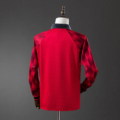1996-98 Manchester United Home Long Sleeve Jersey