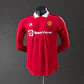 2022-23 Manchester United Home Long Sleeve Player Edition Jersey - thumbnail 1