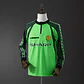 1998-00 Manchester United Green Goalkeeper Long Sleeve Jersey - thumbnail 1