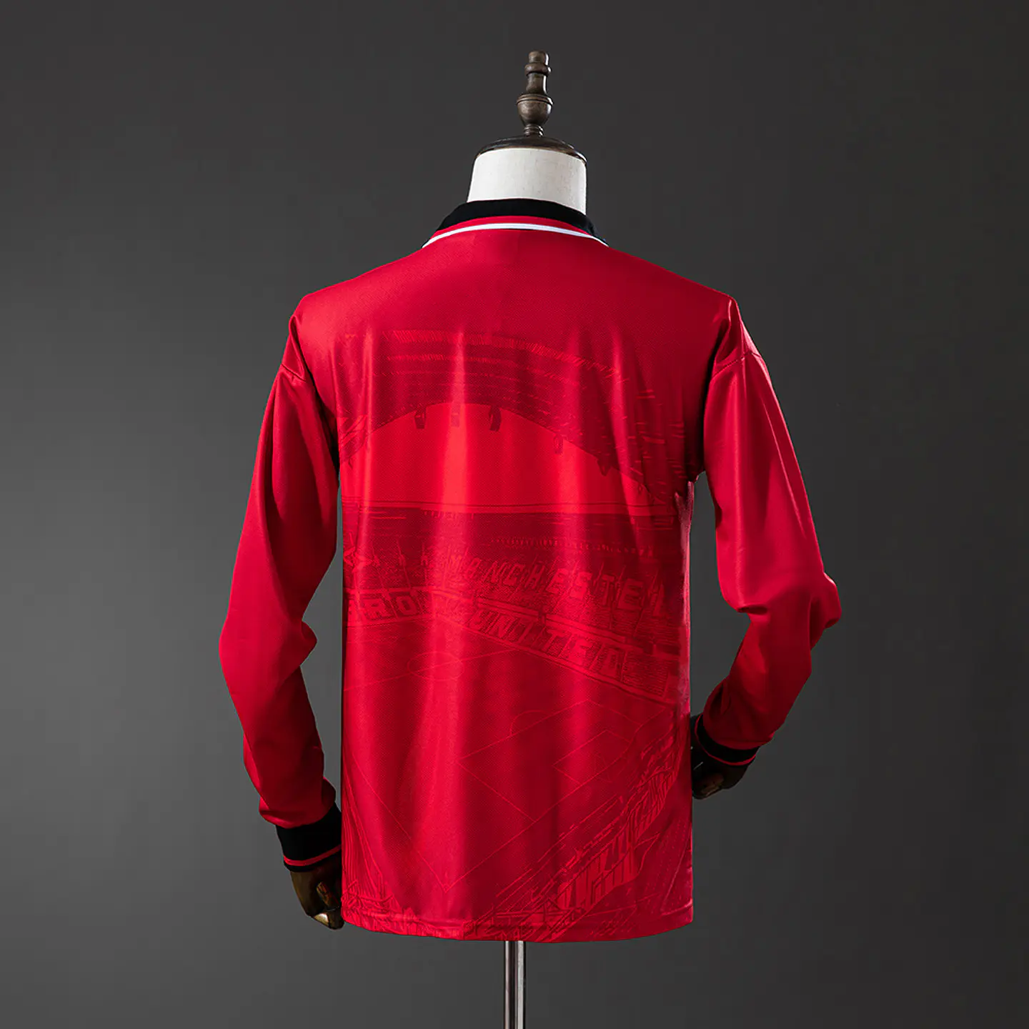 1994-96 Manchester United Home Long Sleeve Jersey 2