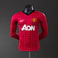 2012-13 Manchester United Home Long Sleeve Player Edition Jersey - thumbnail 1
