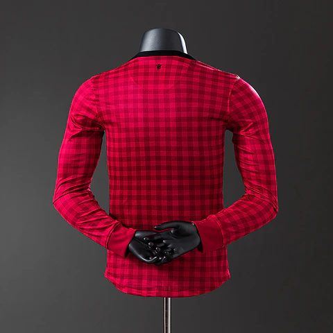 2012-13 Manchester United Home Long Sleeve Player Edition Jersey