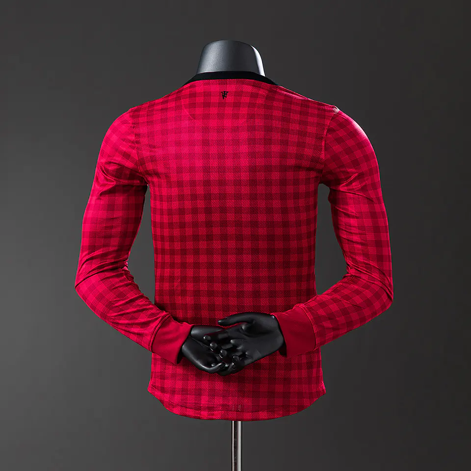 2012-13 Manchester United Home Long Sleeve Player Edition Jersey 2