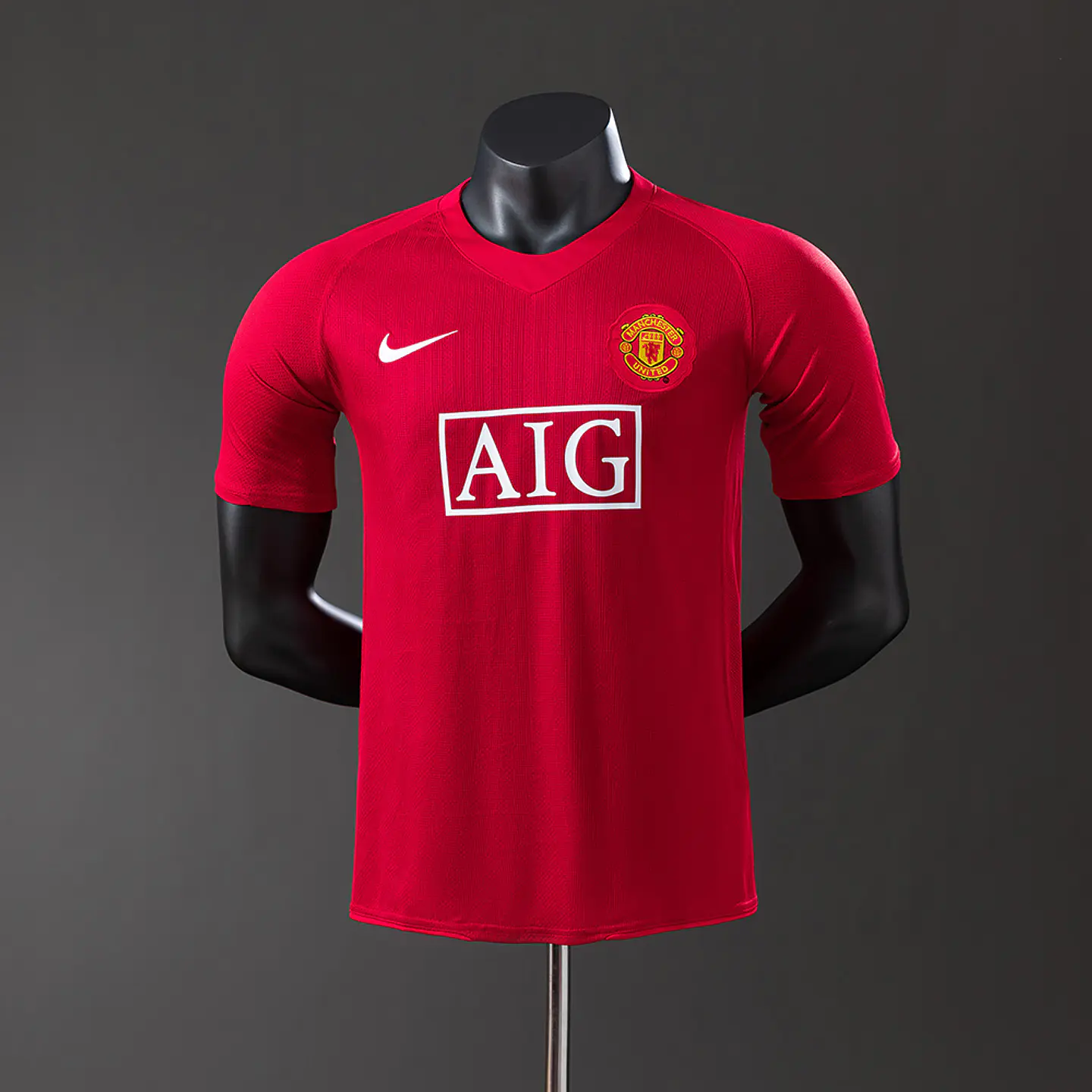 2007-09 Manchester United Home Player Edition Jersey 1