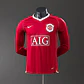 2006-07 Manchester United Home Long Sleeve Player Edition Jersey - thumbnail 1