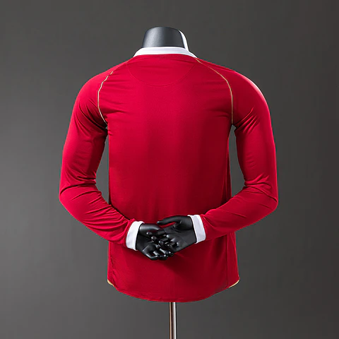 2006-07 Manchester United Home Long Sleeve Player Edition Jersey