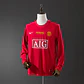 2007-08 Manchester United Home Long Sleeve Jersey - thumbnail 1