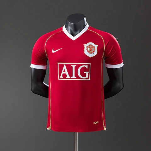 2006-07 Manchester United Home Player Edition Jersey