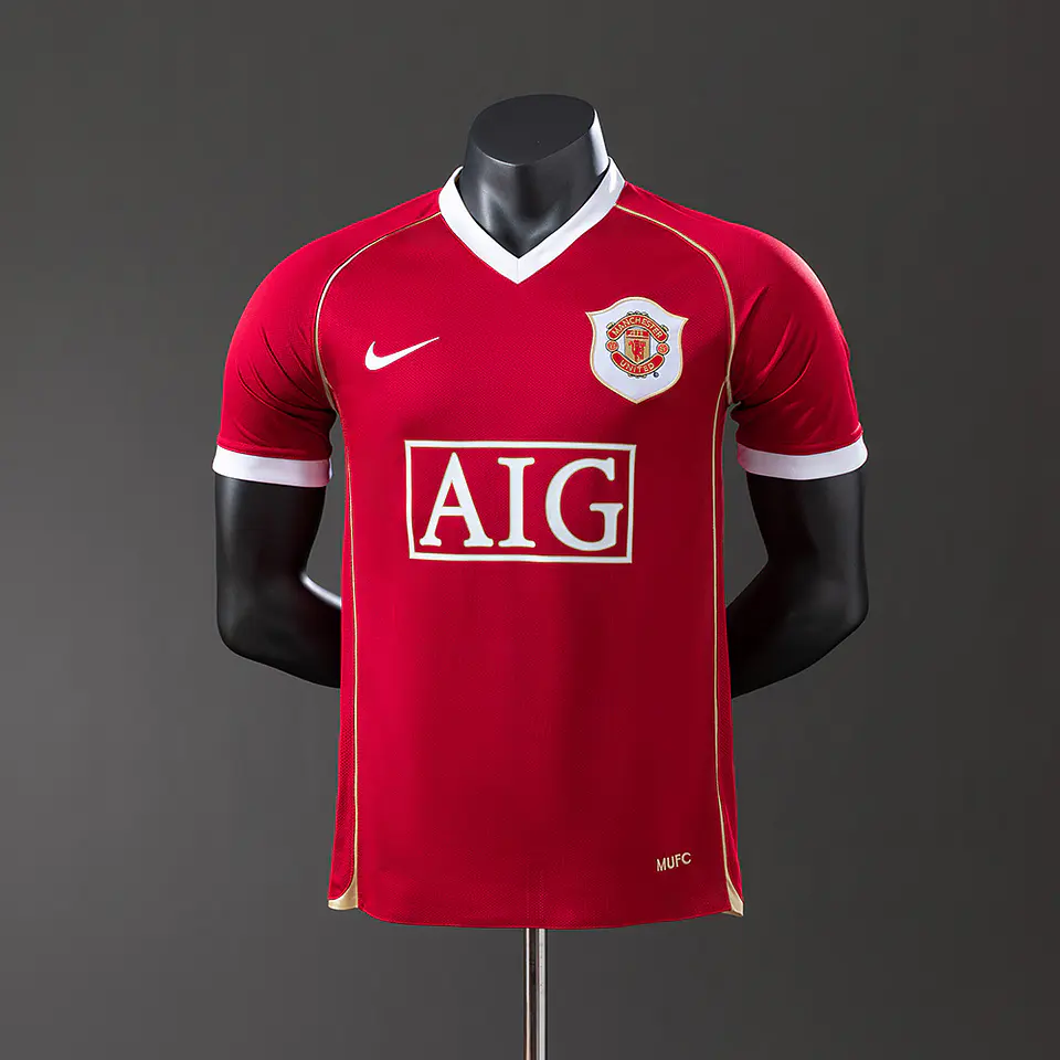 2006-07 Manchester United Home Player Edition Jersey 1