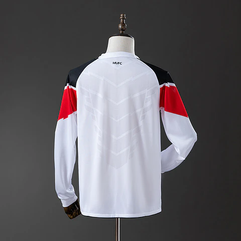 2010-11 Manchester United Away Long Sleeve Jersey