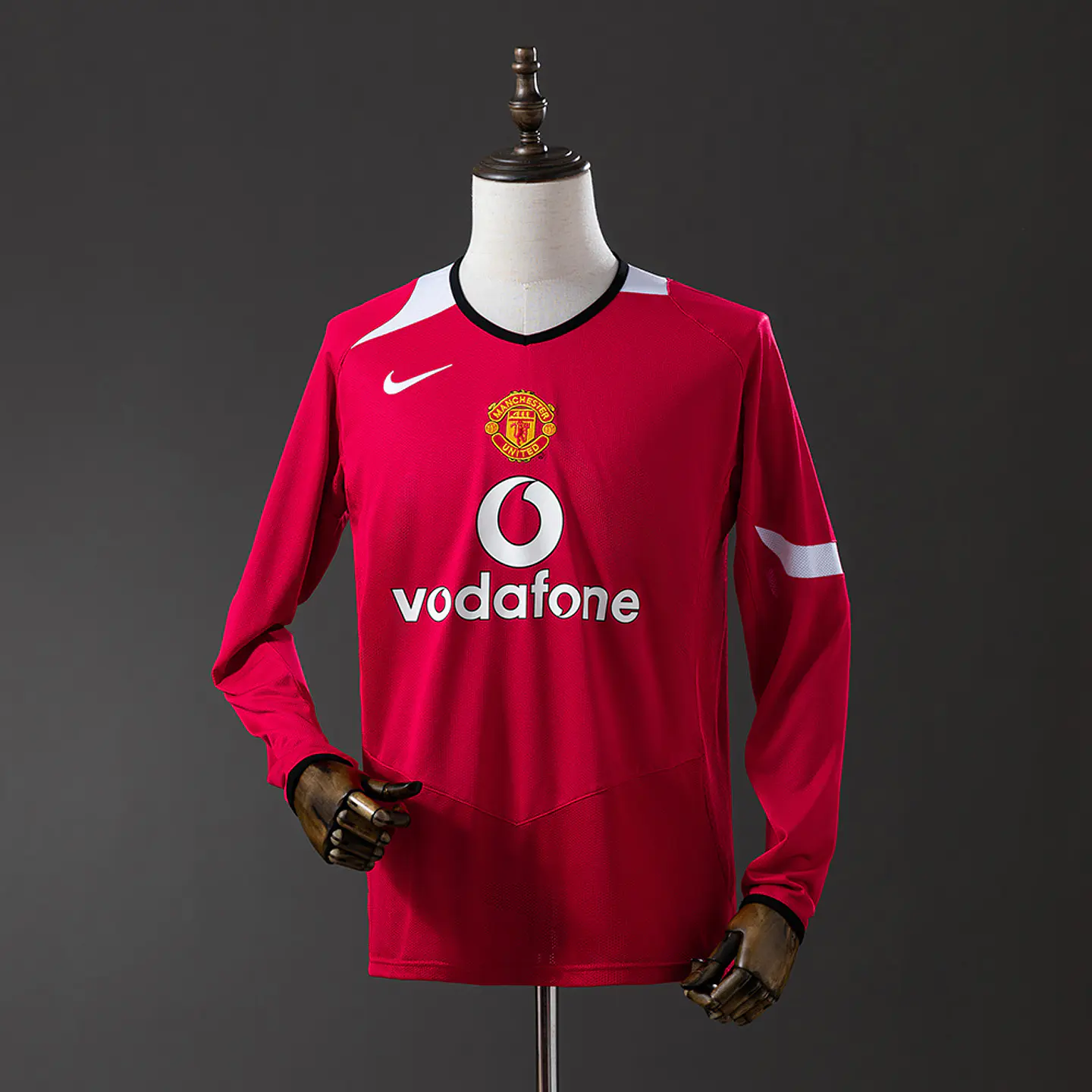2004-06 Manchester United Home Long Sleeve Jersey 1