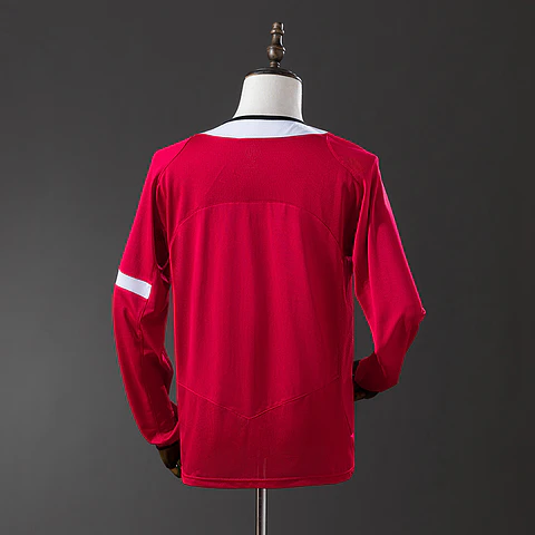 2004-06 Manchester United Home Long Sleeve Jersey