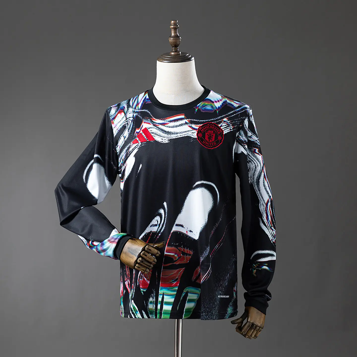 2025-26 Manchester United 2nd Pre-Match Long Sleeve Jersey 1