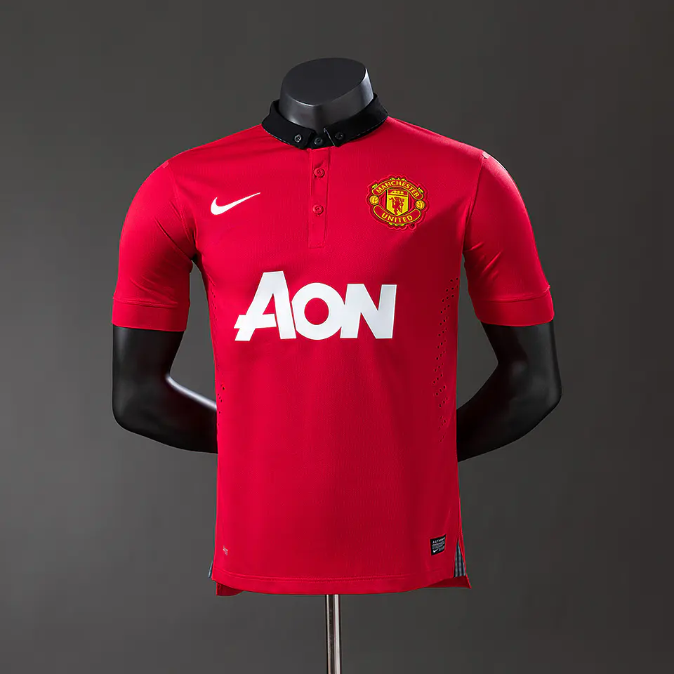 2013-14 Manchester United Home Player Edition Jersey 1
