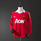 2010-11 Manchester United Home Long Sleeve Jersey - thumbnail 1