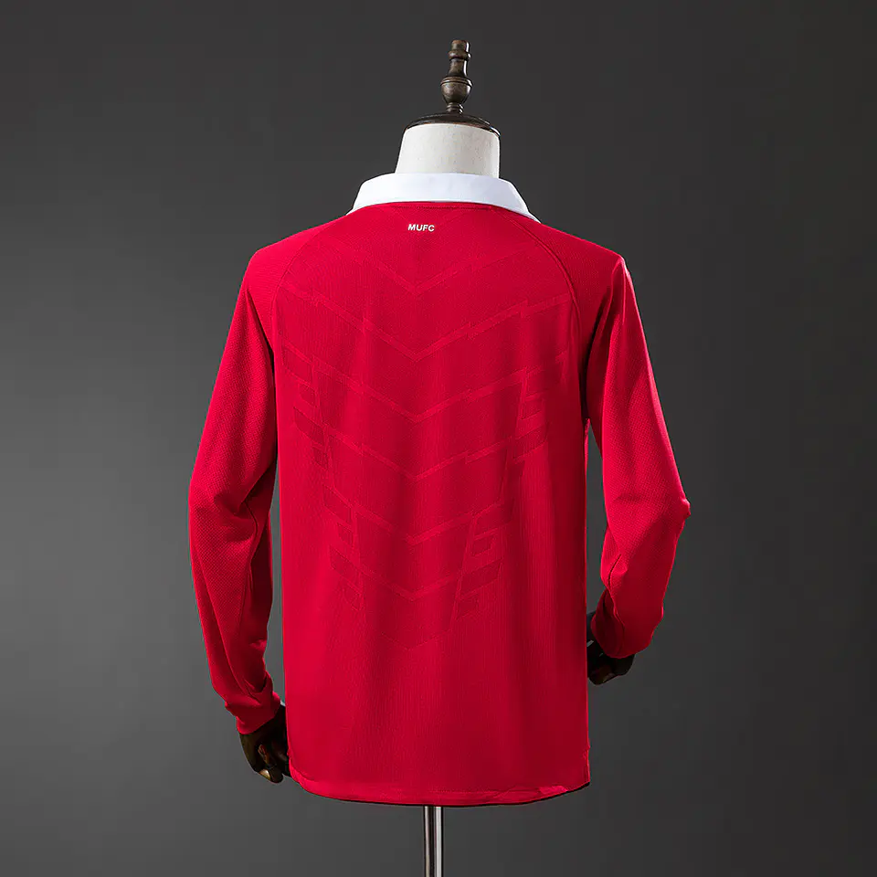 2010-11 Manchester United Home Long Sleeve Jersey 2