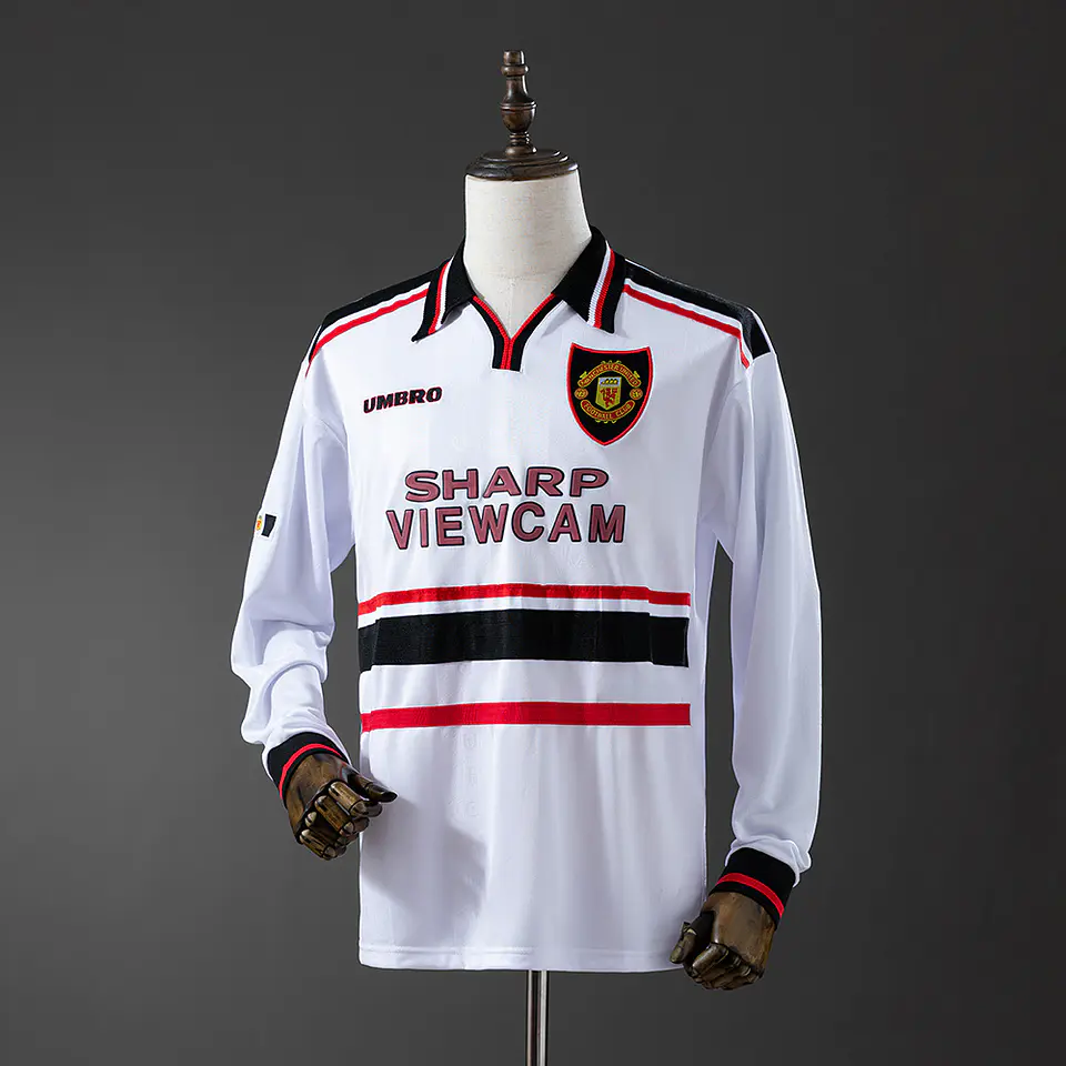 1997-99 Manchester United Away Long Sleeve Jersey 1