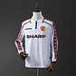 1998-00 Manchester United White Long Sleeve Jersey - thumbnail 1