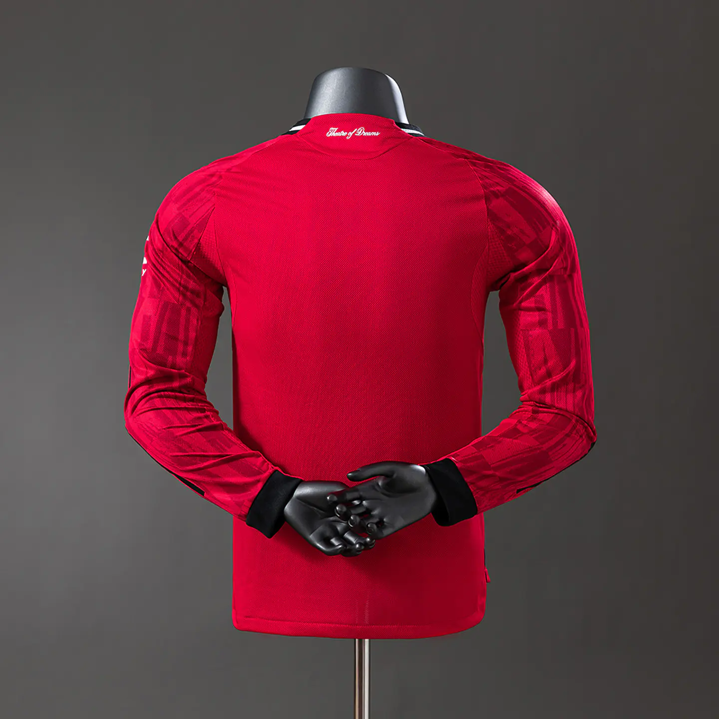 2025-26 Manchester United Home Long Sleeve Player Edition Jersey 2