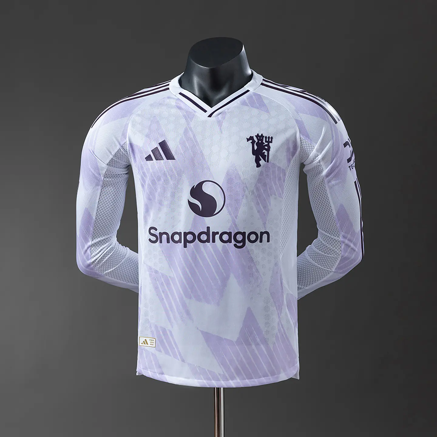 2025-26 Manchester United Away Long Sleeve Player Edition Jersey 1