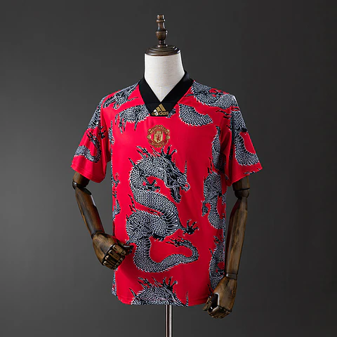 2019-20 Manchester United Chinese New Year Pre-Match Jersey