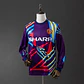 1992-93 Manchester United Purple Goalkeeper Long Sleeve Jersey - thumbnail 1