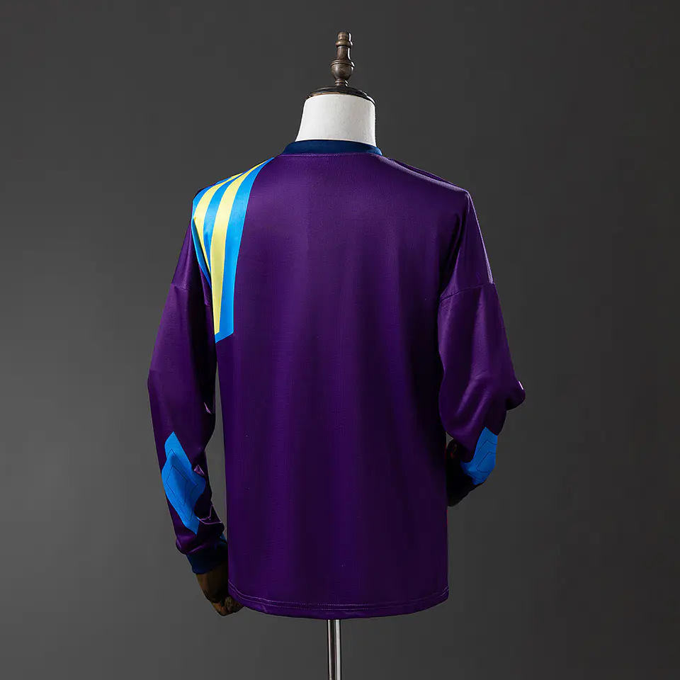 1992-93 Manchester United Purple Goalkeeper Long Sleeve Jersey 2