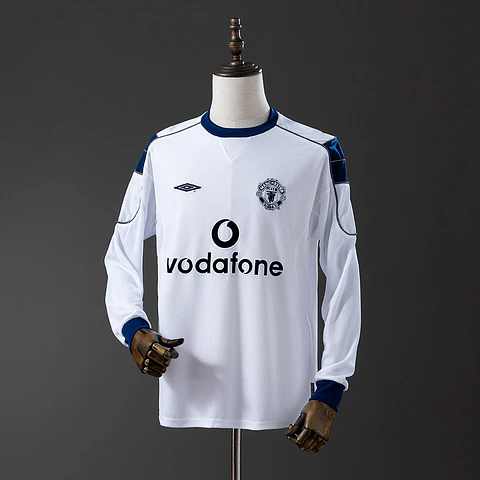 2000-01 Manchester United Away Long Sleeve Jersey