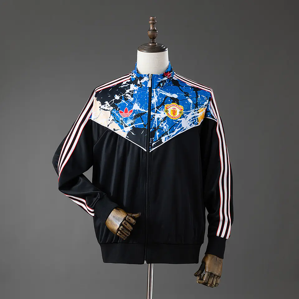 2025-26 Manchester United Stone Roses Anthem Jacket 1