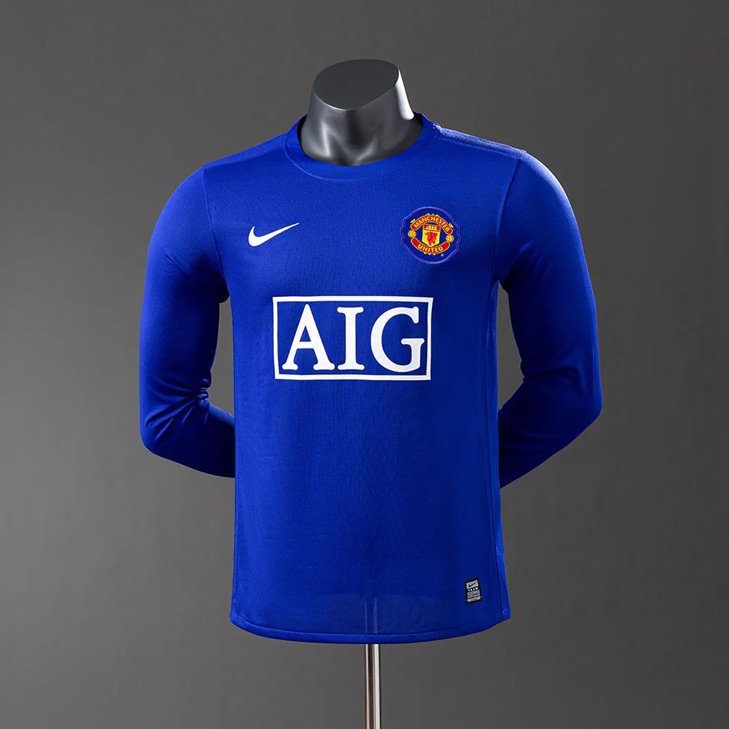 2008-09 Manchester United Third Long Sleeve Player Edition Jersey 1