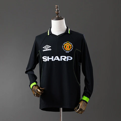 1998-99 Manchester United Third Long Sleeve Jersey