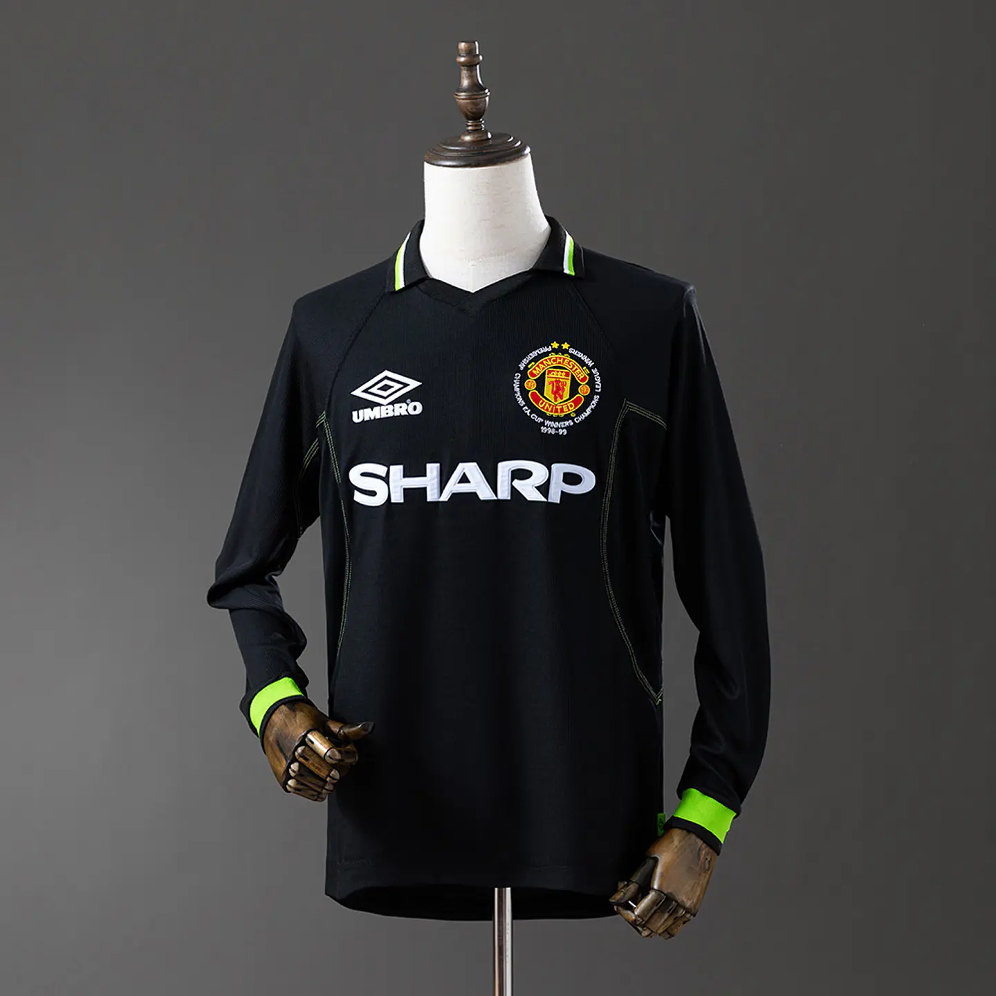 1998-99 Manchester United Third Long Sleeve Jersey 1
