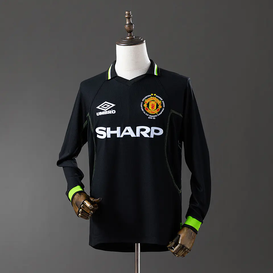 1998-99 Manchester United Third Long Sleeve Jersey 1
