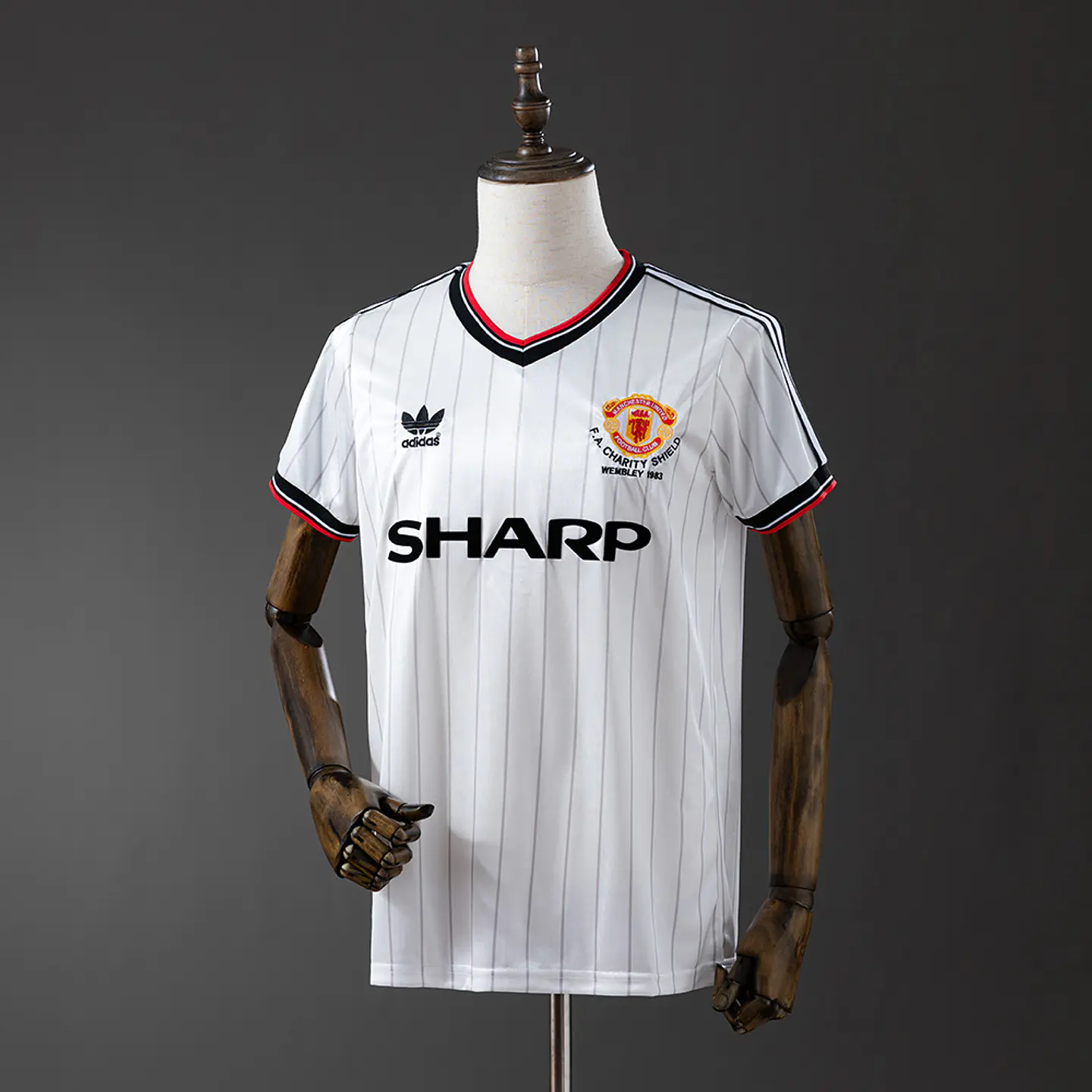 1983-84 Manchester United FA Chairity Shield Jersey 1