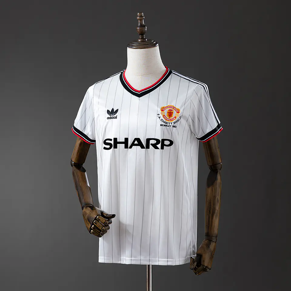 1983-84 Manchester United FA Chairity Shield Jersey 1
