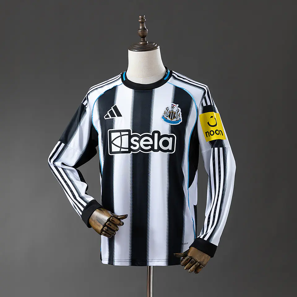 2025-26 Newcastle Home Long Sleeve Jersey 1