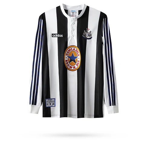 1995-97 Newcastle Home Long Sleeve Jersey