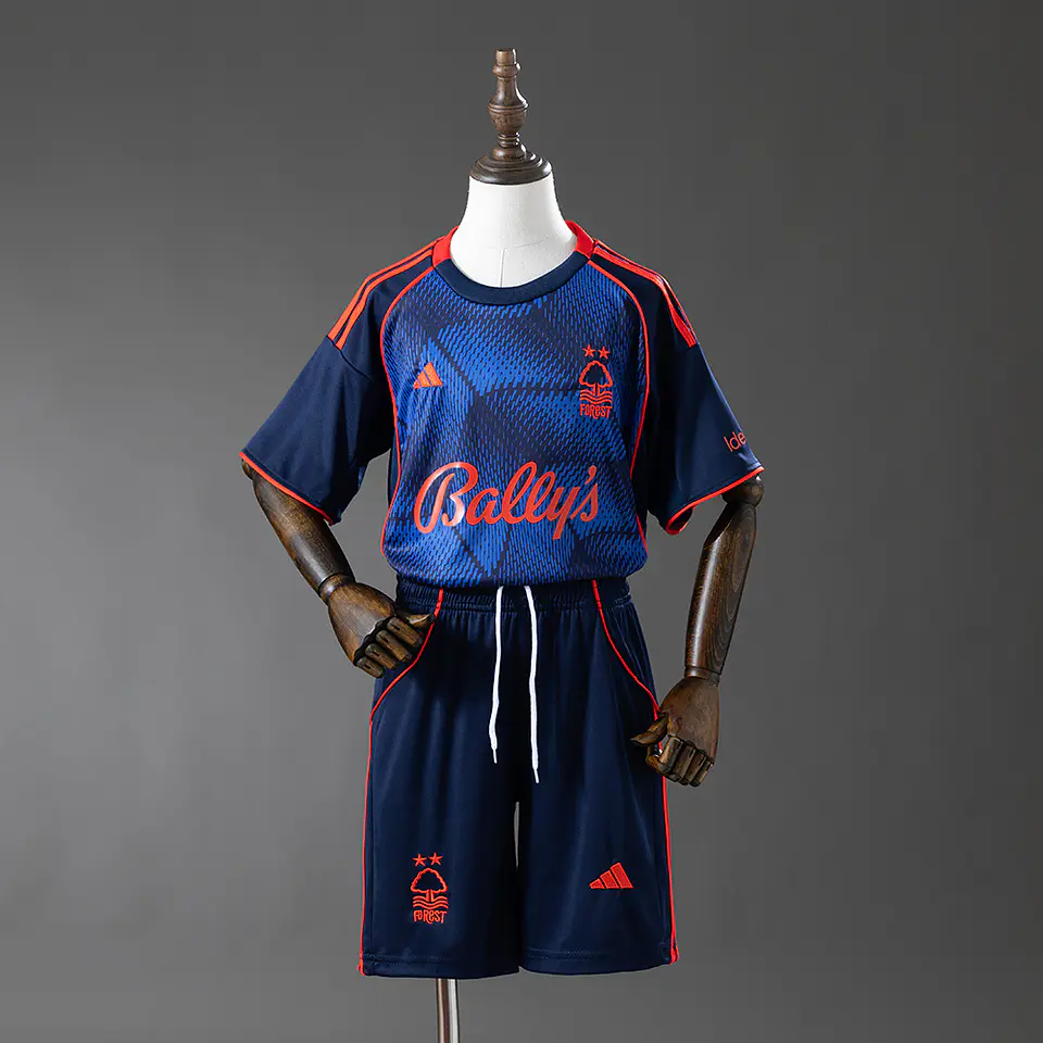2025-26 Nottingham Forest Third Kids Kit 1
