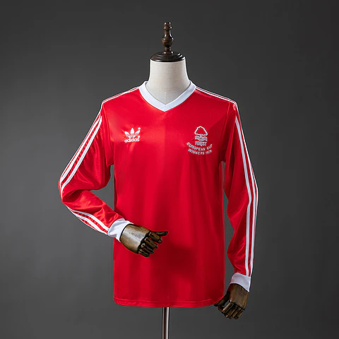 1978-79 Nottingham Forest Home Long Sleeve Jersey