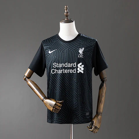 2020-21 Liverpool Black Goalkeeper Jersey
