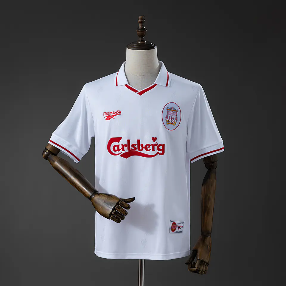 1996-98 Liverpool White Jersey 1